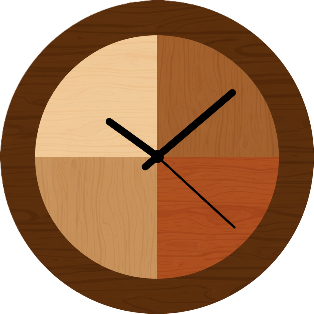 Natural wood icon