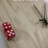dice-wall-clock-there-is-a-clock-with-two-red-dice-on-it-and-a-clock-with-two-black-hands-1